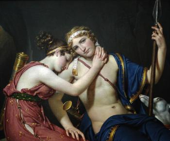 Jacques-Louis David : The Farewell of Telemachus and Eucharis